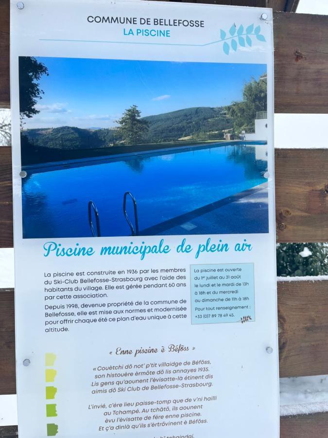 Maison independante de montagne en ALSACE Bellefosse Extérieur photo